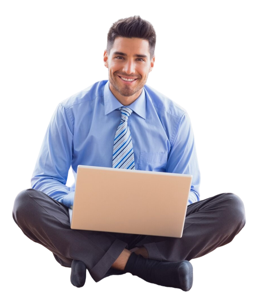 homem laptop